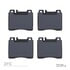 1311-0577-00 by DYNAMIC FRICTION COMPANY - 3000 Semi-Metallic Brake Pads