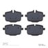 1310-1469-00 by DYNAMIC FRICTION COMPANY - 3000 Ceramic Brake Pads