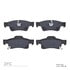 1310-1498-00 by DYNAMIC FRICTION COMPANY - 3000 Ceramic Brake Pads