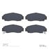 1310-1506-00 by DYNAMIC FRICTION COMPANY - 3000 Ceramic Brake Pads