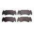 1551-1085-00 by DYNAMIC FRICTION COMPANY - 5000 Advanced Brake Pads - Semi Metallic