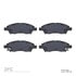 1310-1592-00 by DYNAMIC FRICTION COMPANY - 3000 Ceramic Brake Pads