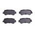 1310-1624-00 by DYNAMIC FRICTION COMPANY - 3000 Ceramic Brake Pads