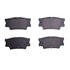1310-1632-00 by DYNAMIC FRICTION COMPANY - 3000 Ceramic Brake Pads