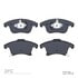 1310-1653-00 by DYNAMIC FRICTION COMPANY - 3000 Ceramic Brake Pads