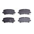 1310-1724-00 by DYNAMIC FRICTION COMPANY - 3000 Ceramic Brake Pads