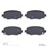 1310-1809-00 by DYNAMIC FRICTION COMPANY - 3000 Ceramic Brake Pads