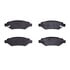 1551-1337-00 by DYNAMIC FRICTION COMPANY - 5000 Advanced Brake Pads - Ceramic