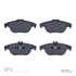 1551-1341-00 by DYNAMIC FRICTION COMPANY - 5000 Advanced Brake Pads - Ceramic