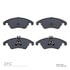 1551-1342-00 by DYNAMIC FRICTION COMPANY - 5000 Advanced Brake Pads - Ceramic