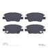 1310-1844-00 by DYNAMIC FRICTION COMPANY - 3000 Ceramic Brake Pads