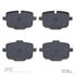 1310-1850-00 by DYNAMIC FRICTION COMPANY - 3000 Ceramic Brake Pads