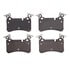 1551-1373-00 by DYNAMIC FRICTION COMPANY - 5000 Advanced Brake Pads - Low Metallic