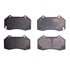 1551-1379-20 by DYNAMIC FRICTION COMPANY - 5000 Advanced Brake Pads - Low Metallic