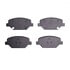 1310-1886-00 by DYNAMIC FRICTION COMPANY - 3000 Ceramic Brake Pads