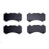 1551-1405-00 by DYNAMIC FRICTION COMPANY - 5000 Advanced Brake Pads - Low Metallic