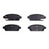 1551-1468-00 by DYNAMIC FRICTION COMPANY - 5000 Advanced Brake Pads - Ceramic