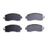 1310-2045-00 by DYNAMIC FRICTION COMPANY - 3000 Ceramic Brake Pads