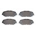 1310-2076-00 by DYNAMIC FRICTION COMPANY - 3000 Ceramic Brake Pads