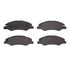 1310-2089-00 by DYNAMIC FRICTION COMPANY - 3000 Ceramic Brake Pads