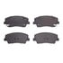 1310-2117-00 by DYNAMIC FRICTION COMPANY - 3000 Ceramic Brake Pads