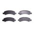 1311-0974-00 by DYNAMIC FRICTION COMPANY - 3000 Semi-Metallic Brake Pads