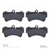 1311-0977-00 by DYNAMIC FRICTION COMPANY - 3000 Semi-Metallic Brake Pads