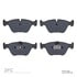 1600-0725-00 by DYNAMIC FRICTION COMPANY - 5000 Euro Ceramic Brake Pads