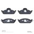 1600-0760-00 by DYNAMIC FRICTION COMPANY - 5000 Euro Ceramic Brake Pads
