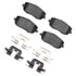 1115-1180-01 by DYNAMIC FRICTION COMPANY - Active Perform Pads and Hardware Kit