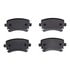 1311-1018-00 by DYNAMIC FRICTION COMPANY - 3000 Semi-Metallic Brake Pads