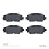 1115-1210-00 by DYNAMIC FRICTION COMPANY - Active Performance Pads