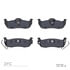 1311-1041-00 by DYNAMIC FRICTION COMPANY - 3000 Semi-Metallic Brake Pads