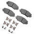 1115-1210-01 by DYNAMIC FRICTION COMPANY - Active Perform Pads and Hardware Kit