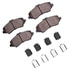 1115-1273-01 by DYNAMIC FRICTION COMPANY - Active Perform Pads and Hardware Kit