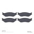 1311-1066-00 by DYNAMIC FRICTION COMPANY - 3000 Semi-Metallic Brake Pads