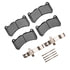 1115-1365-01 by DYNAMIC FRICTION COMPANY - Active Perform Pads and Hardware Kit
