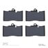 1311-1118-00 by DYNAMIC FRICTION COMPANY - 3000 Semi-Metallic Brake Pads