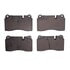 1311-1165-00 by DYNAMIC FRICTION COMPANY - 3000 Semi-Metallic Brake Pads