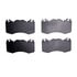 1600-1426-00 by DYNAMIC FRICTION COMPANY - 5000 Euro Ceramic Brake Pads