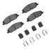 1115-1463-01 by DYNAMIC FRICTION COMPANY - Active Perform Pads and Hardware Kit