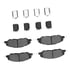1115-1463-01 by DYNAMIC FRICTION COMPANY - Active Perform Pads and Hardware Kit