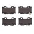 1311-1347-00 by DYNAMIC FRICTION COMPANY - 3000 Semi-Metallic Brake Pads