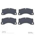 1311-1349-00 by DYNAMIC FRICTION COMPANY - 3000 Semi-Metallic Brake Pads