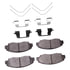 1115-1578-01 by DYNAMIC FRICTION COMPANY - Active Perform Pads and Hardware Kit