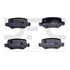 1311-1358-00 by DYNAMIC FRICTION COMPANY - 3000 Semi-Metallic Brake Pads