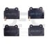 1311-1368-00 by DYNAMIC FRICTION COMPANY - 3000 Semi-Metallic Brake Pads