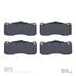 1311-1371-00 by DYNAMIC FRICTION COMPANY - 3000 Semi-Metallic Brake Pads