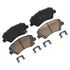 1115-1633-01 by DYNAMIC FRICTION COMPANY - Active Performance Pads and Hardware Kit