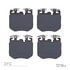 1600-1868-00 by DYNAMIC FRICTION COMPANY - 5000 Euro Ceramic Brake Pads